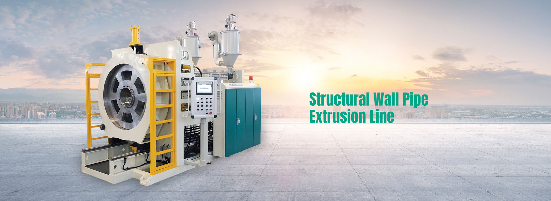 Exstructus Wall Pipe extrusionem lineam