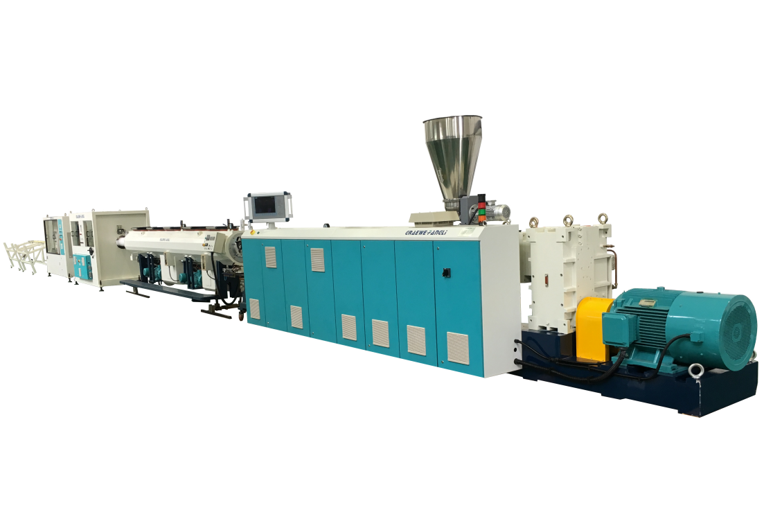 Functiones fundamentales productionis fistulae PVC linea productio
