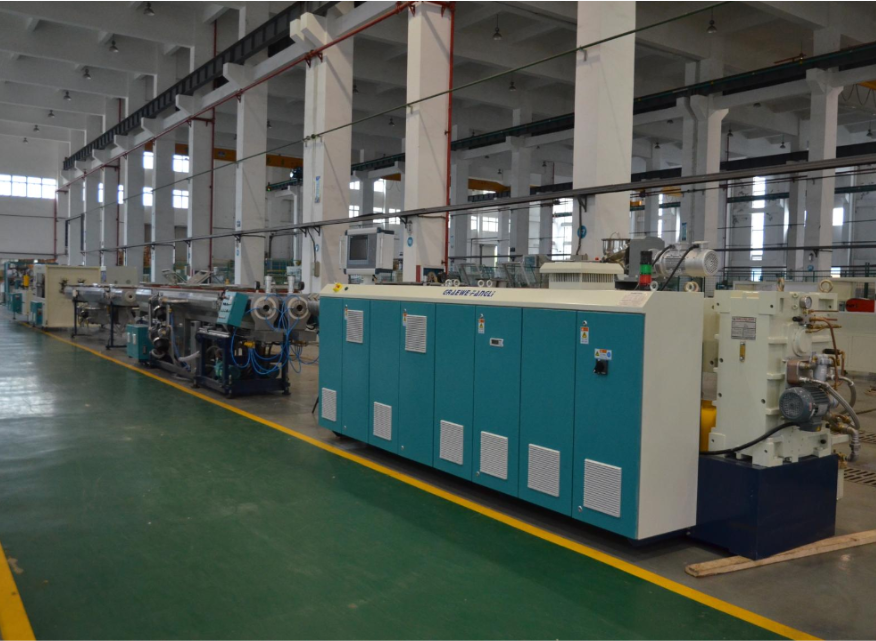 G Series PVC Duo Sta High Speed ​​& High Efficiency Pipe extrusionem Lineam (PVC-U 75G-2)