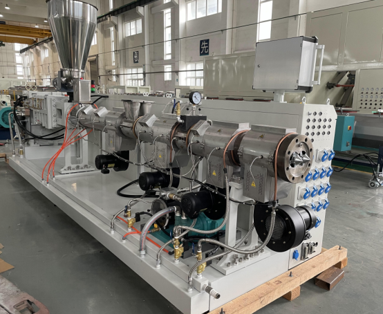 Quae facit Plastic Pipe extrusionem linea